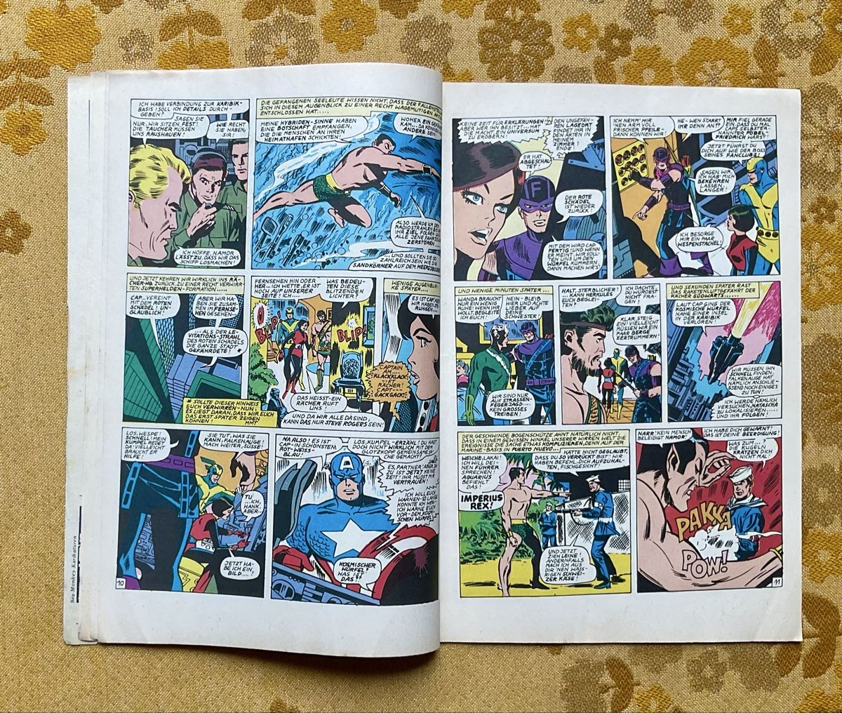 BD: Die Ruhmreichen Rächer Heft Nr 39 von 1976 – D'occasion à Endingen par nathan05 3