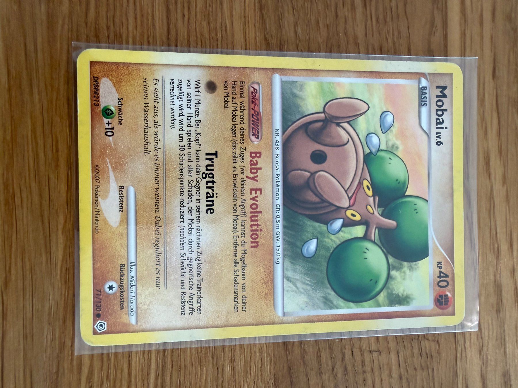 Pokémon Carte collezionabili: Mobai LV.6 71/130 – Usato da Amriswil venduto da sim_nlb6