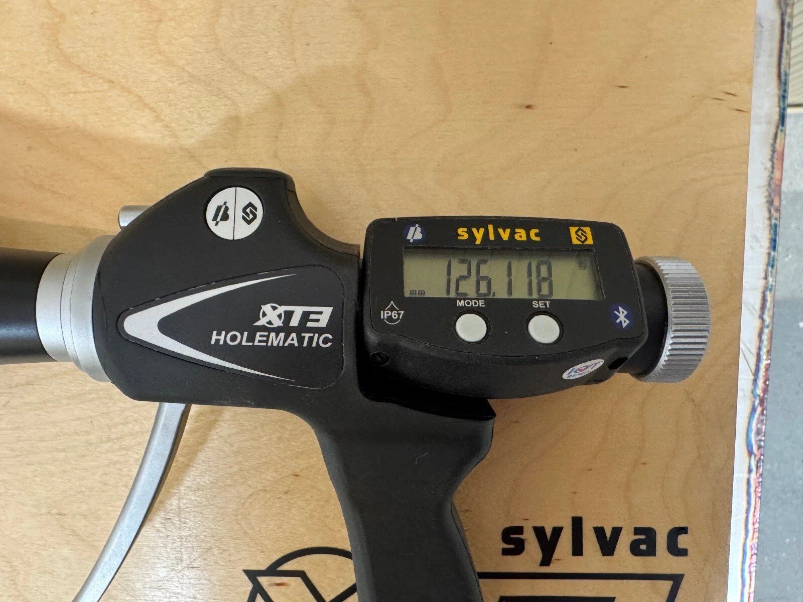 Sylvac Misurare: Digital-Mikrometer SYLVAC Bluetooth® IP67 XT3H BT 100-125mm – Usato da Unterkulm venduto da mdd_designs 3