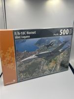 Neues Puzzle F/A-18C Hornet über Lugano, 500 Teile