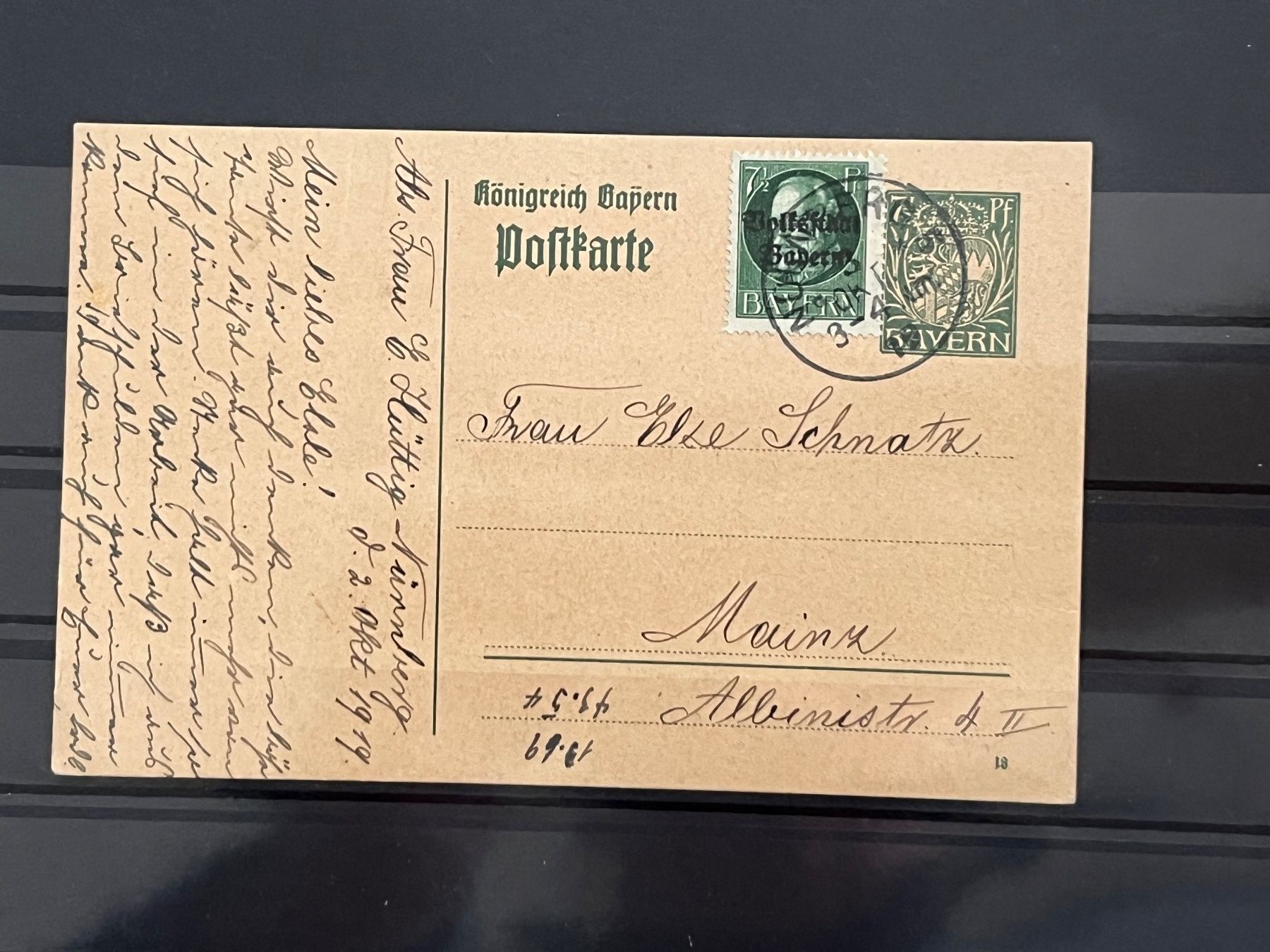Tutti i francobolli: Postkarte Bayern, uralt – Usato da Romanshorn venduto da luxcollect