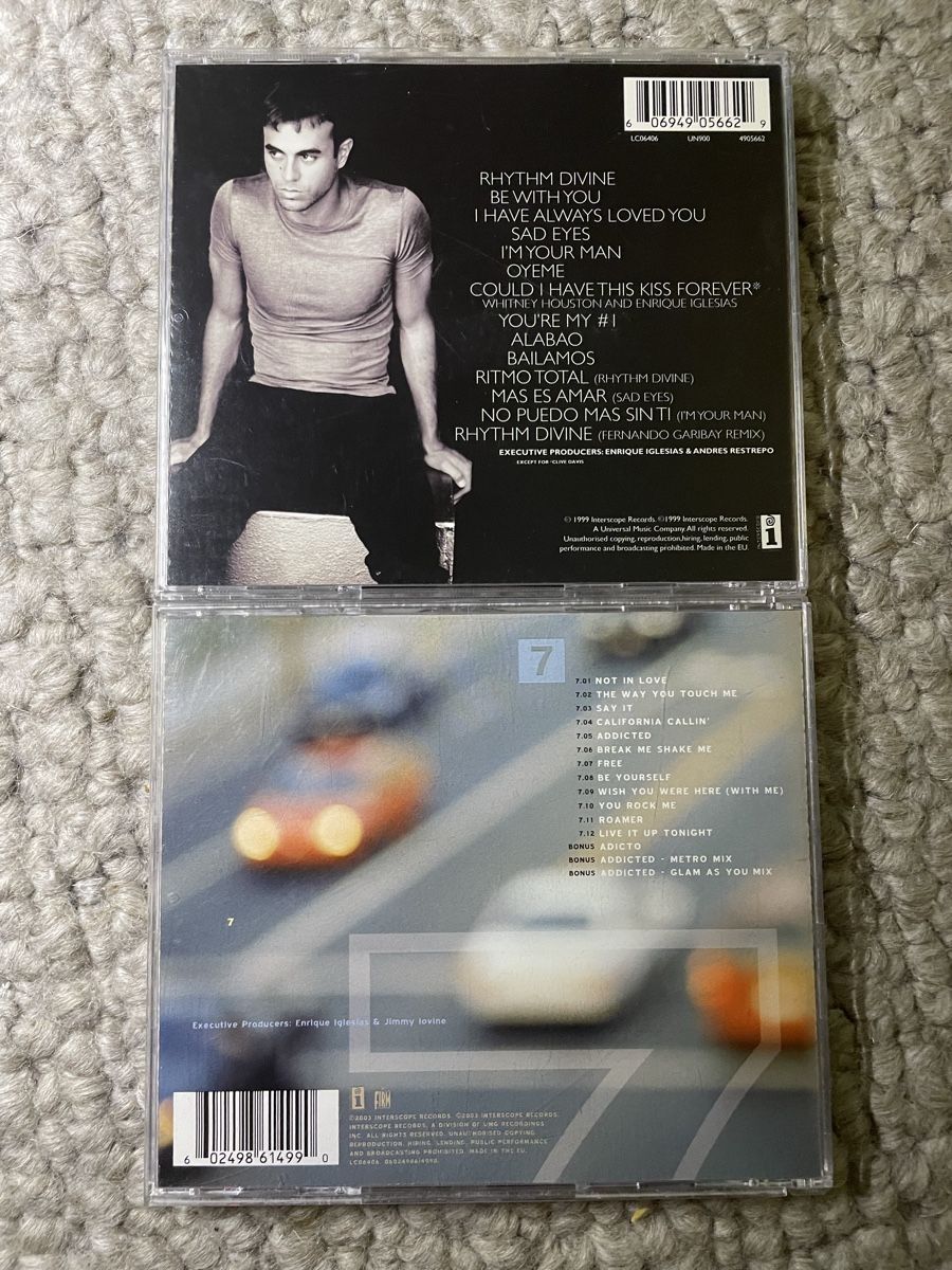 CDs: 2x Enrique Iglesias – Gebraucht aus Reinach AG von trigger7811 2