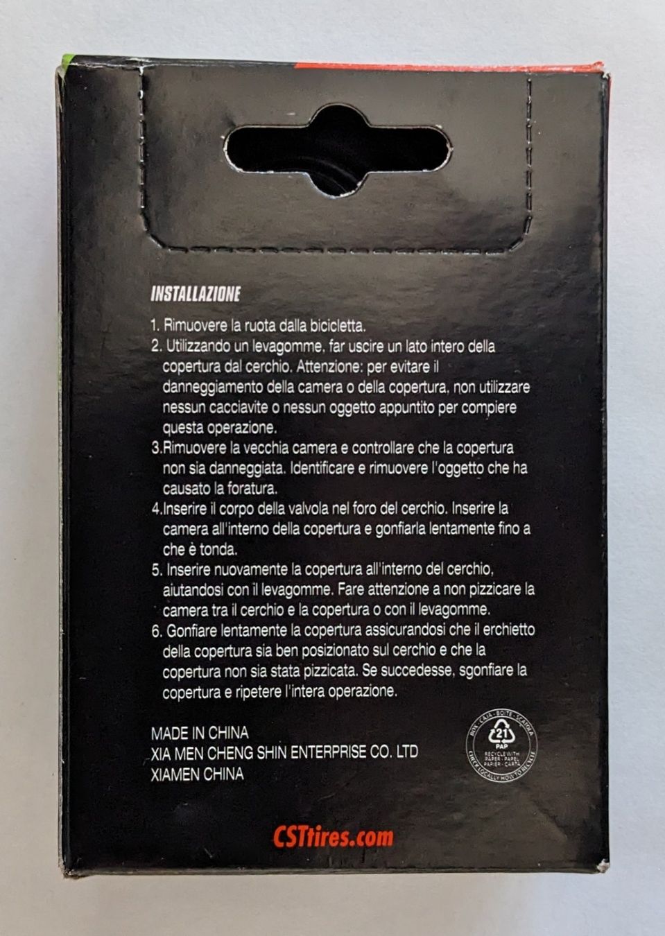 Ersatzteile: CST Inner Tube 700C 18/25 Presta 48mm – Neu und originalverpackt aus Adliswil von hippophile 1