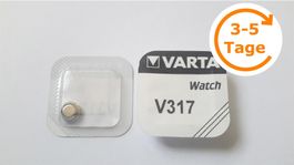 Knopfzelle V317/SR62, Silber-Oxid, Varta