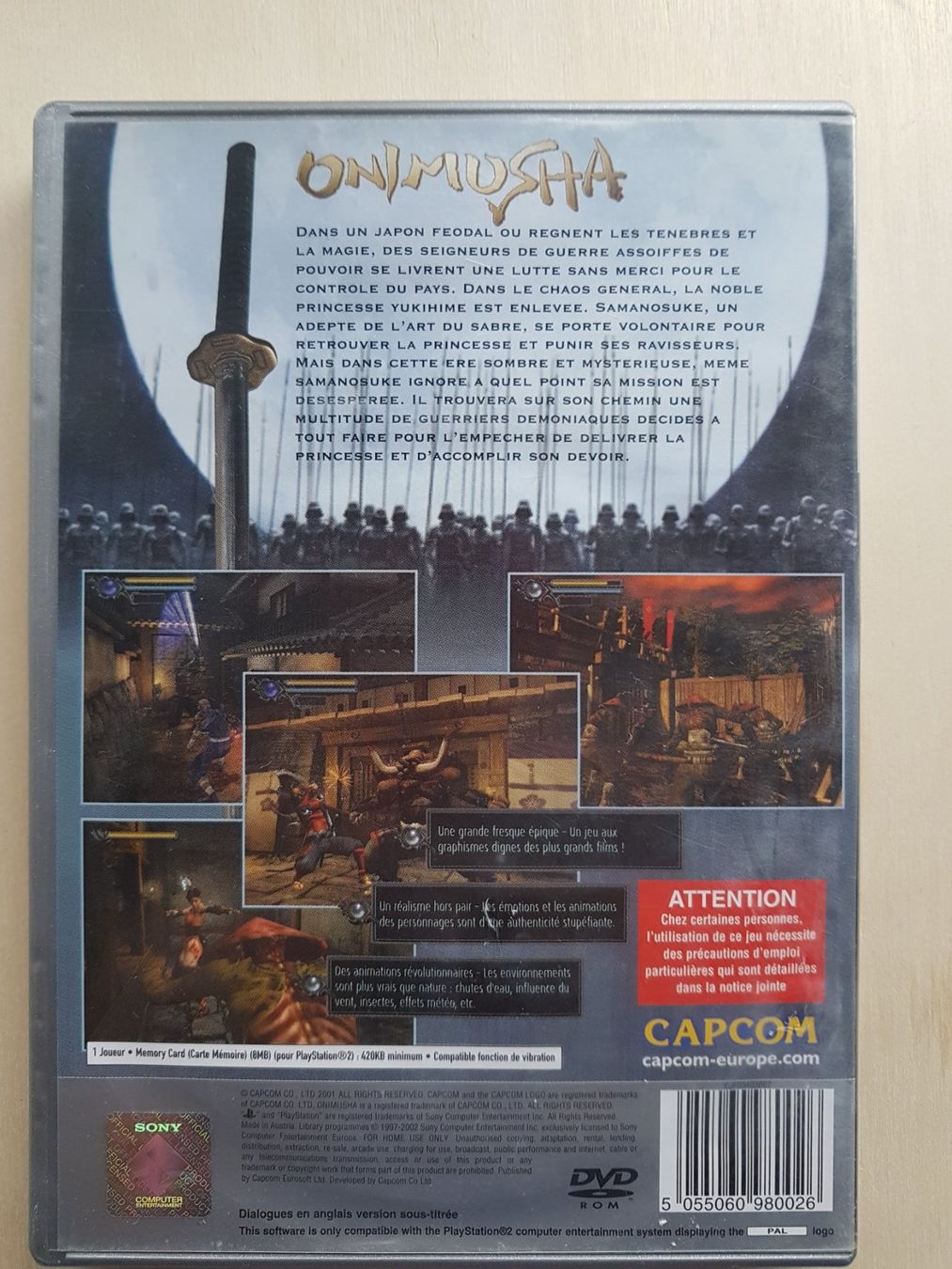 Sony Spiele: Onimusha " Warlords "   PS2 – Gebraucht aus Tramelan von  1