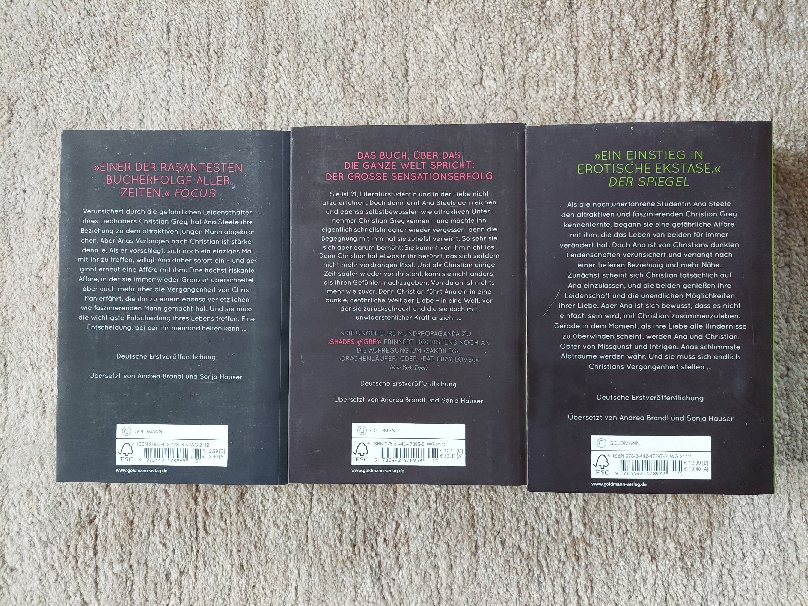 Libri: Fifty Shades of Grey  – Usato da Lichtensteig venduto da rocky510 1