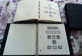 2 Vordruck-Alben Schweiz, Leuchtturm und Safe Dual
