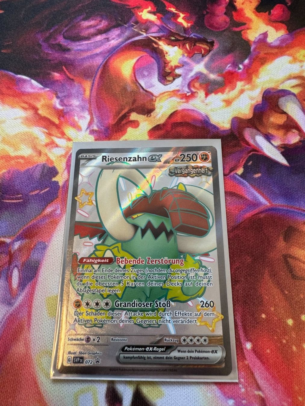 Pokémon Sammelbilder & Trading cards: Riesenzahn ex (SVP 072) / Promo – Neu (gemäss Beschreibung) aus Bülach von CherryBlu