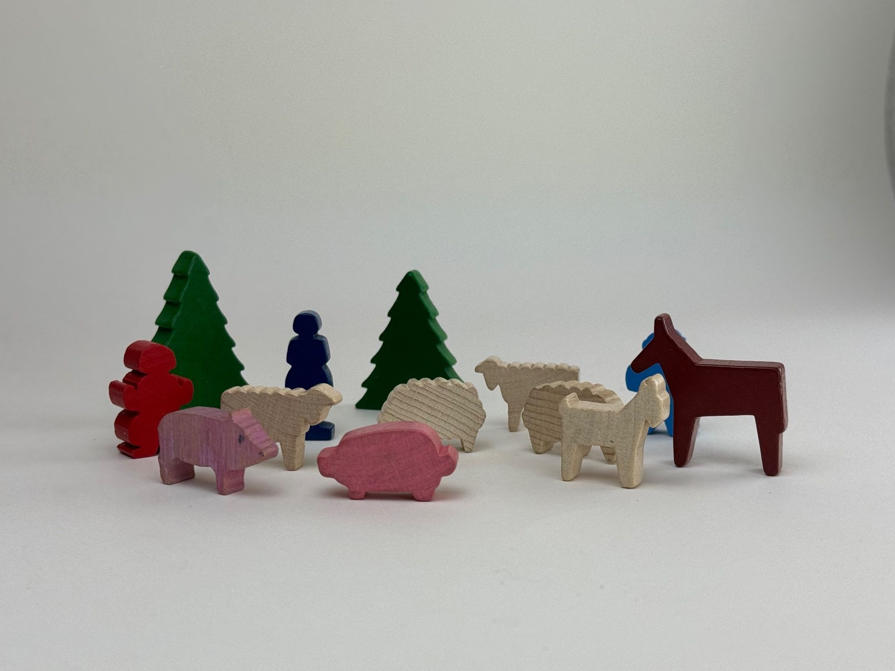 Brio Giocattoli: GB5- Brio? Figuren Tiere Bäume – Usato da Elm venduto da Wikmtz