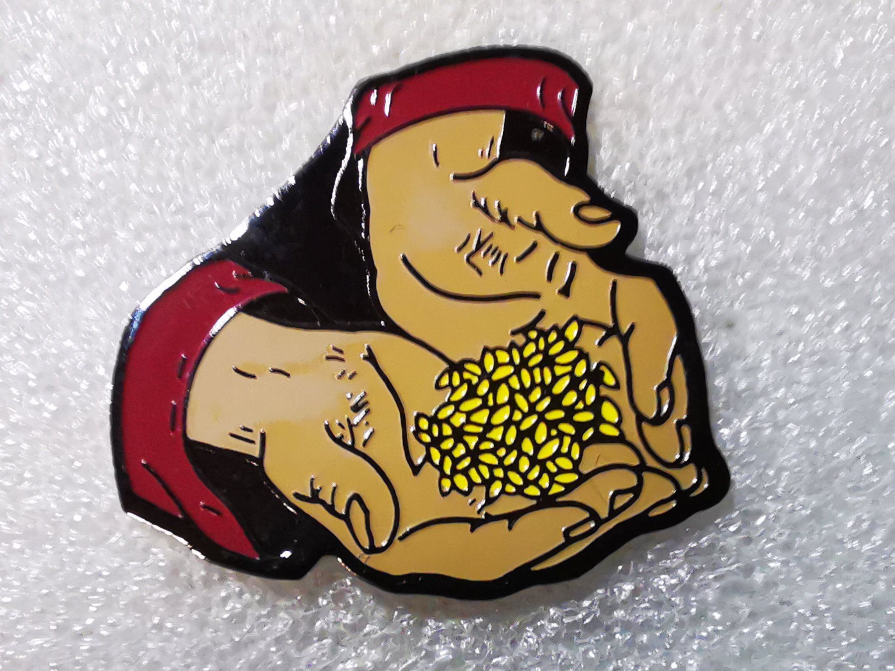 Placchette & Badge: Ansteckpin 89: Hunger Hilfe Afrika – Usato da Oppligen venduto da Pin-Fall-Shop