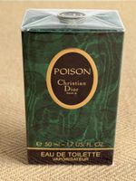 Vintage CHRISTIAN DIOR Poison Eau de Toilette 50ml in OVP