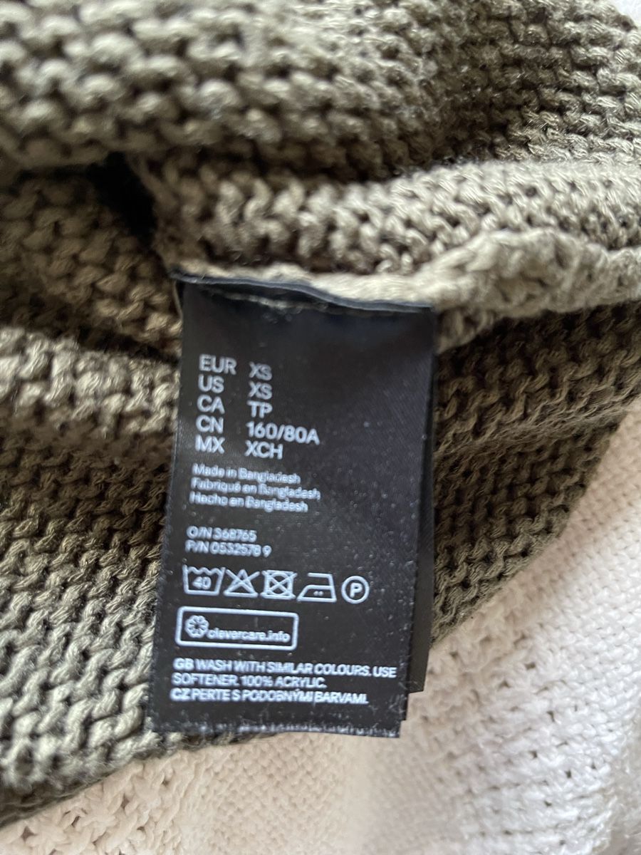 H&M Maglioni & Felpe: Grüner Knit-Pulli Grunge – Usato da Gondiswil venduto da lor_2rkz 3