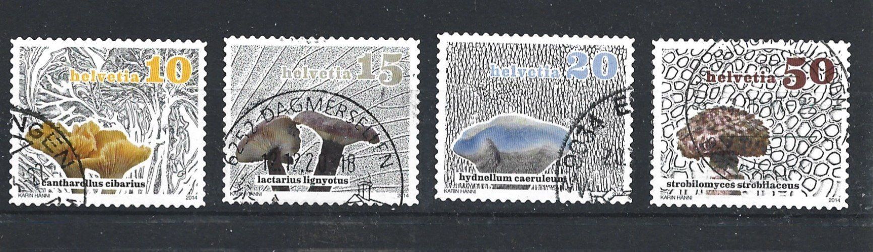 Alle Briefmarken: 2014 Schweiz – Gebraucht aus Trübbach von Sammer51