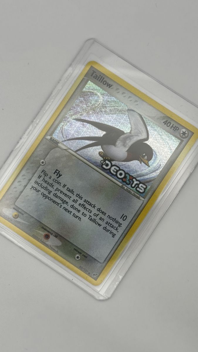 Pokémon Carte collezionabili: Taillow Holo reverse Ex deoxys 80/107 – Usato da Belprahon venduto da Rob_ain 2