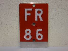 FR 86 VELONUMMER - FAHRRADSCHILD