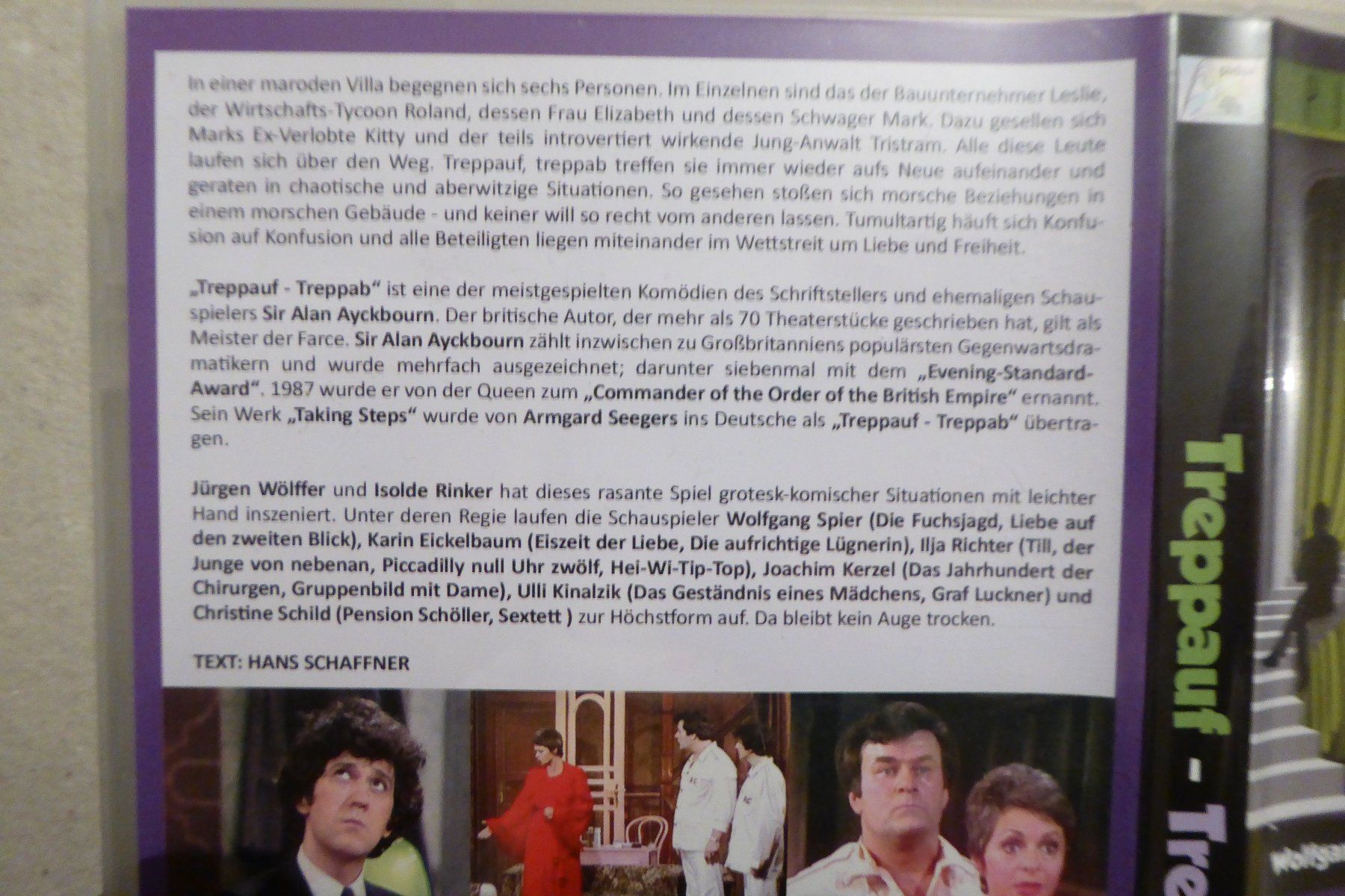 Alle DVDs: DVD Treppauf treppab Pidax Theater Klassiker – Gebraucht aus Allschwil von Summelsarium 1