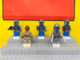 LEGO Star Wars - Jango Fett, Mace Windu + 3 x Death Watch