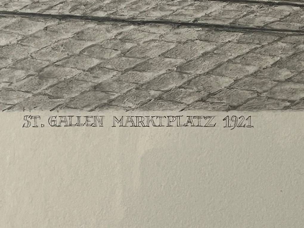 Poster & Bilder: Bild Stadt St.Gallen (Marktplatz) – Gebraucht aus Hünibach von ste_v6h9 4