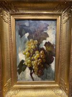 JACQUES MARTIN (1844-1919) NATURE MORTE AUX RAISINS- HUILE