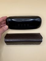 2x Gucci Brillenetui Set – Schwarz + GG Monogram