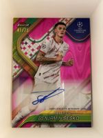 Topps Finest UEFA 2024-25 - Benjamin Sesko Auto /75