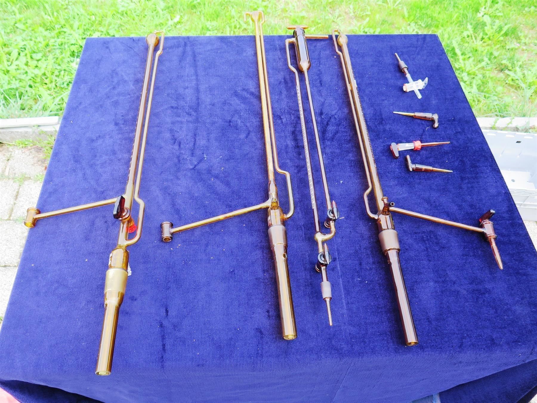 Bicchieri: Lot mit diversen Büretten dunkel – Usato da Laufenburg venduto da Sirluger