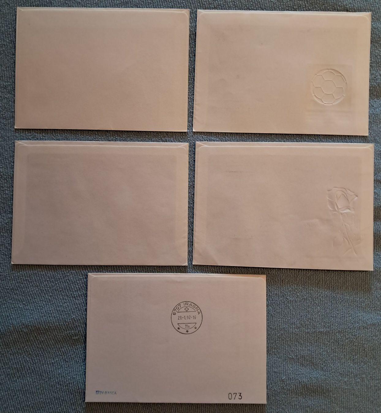 Tutti i francobolli: R-FDC LOT - ET  BERN – Usato da Ponto Valentino venduto da giorgia06 2