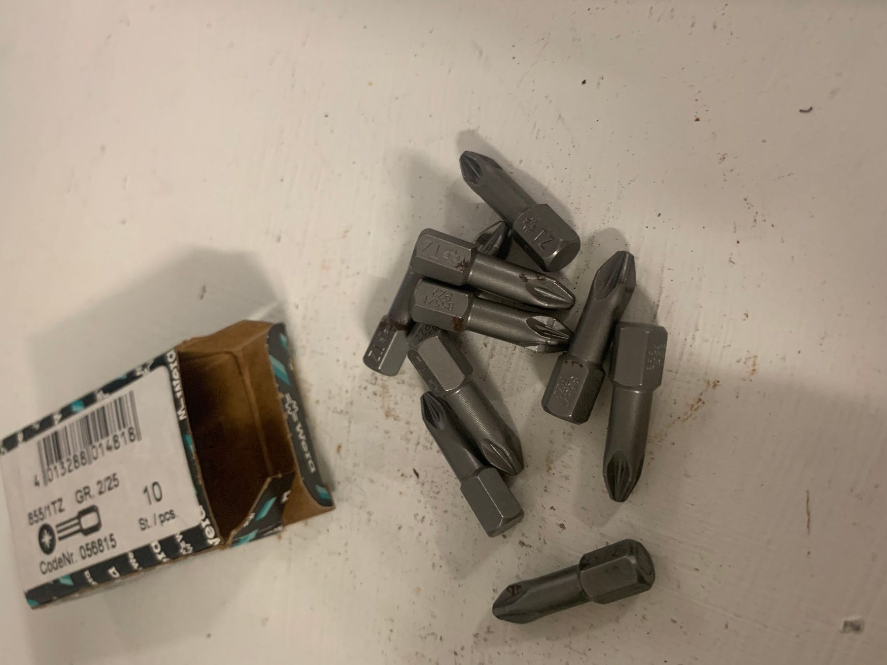 Wera Tutti gli attrezzi: 10x Wera Bits, Pozidrive, 2x25 – Nuovo (secondo la descrizione) da St. Gallen venduto da Miousch 2