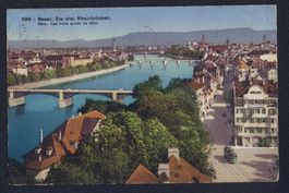 Basel, Die drei Rheinbrücken und Strass