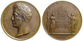 Frankreich, Charles X (1824-1830) Medaille