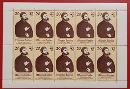 DDR MARTIN LUTHER EHRUNG BOGEN 1983** POSTFRISCH