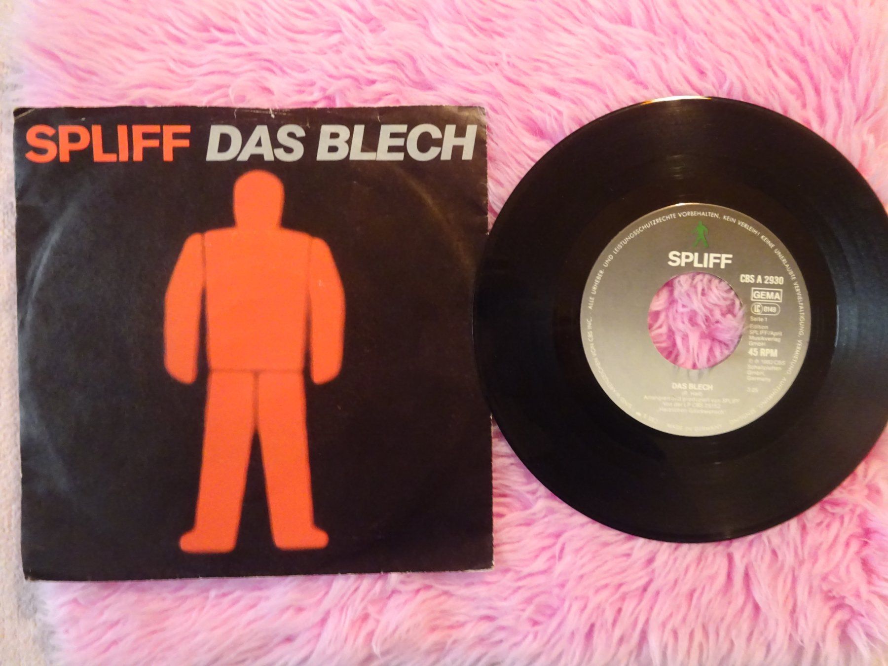 Dischi in vinile: SPLIFF ** CARBONARA ** DAS BLECH – Usato da Luzern venduto da xrayspex99 2