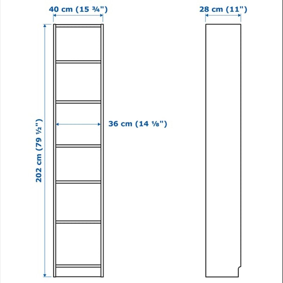 Ikea Regale: IKEA BILLY Regale 3er-Set – 40×28×202 cm – Gebraucht aus Zuoz von col_6n67 4
