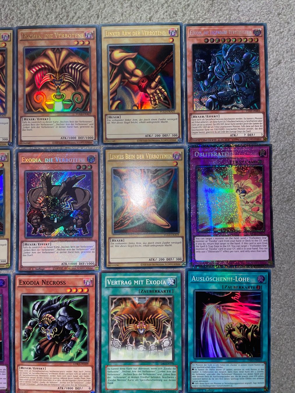 Yugioh Carte collezionabili: YuGiOh Top Exodia Set! – Nuovo (secondo la descrizione) da Altstätten SG venduto da ChangeMaker 2