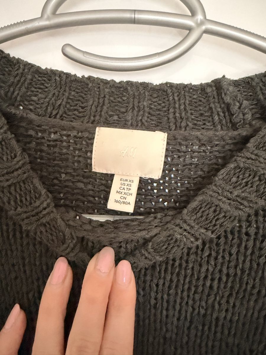 H&M Maglioni & Felpe: H&M Strickpullover grau Grösse XS – Nuovo (secondo la descrizione) da Kriegstetten venduto da Musli15 1