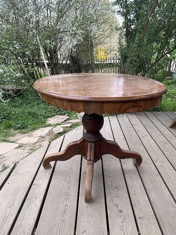 Tables: Ovaler Holztisch Antik – D'occasion à Niederweningen par inf_wb6v 1