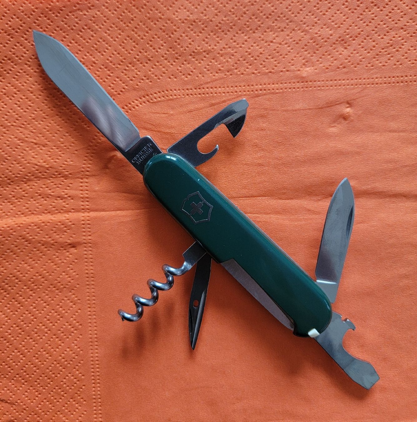 Victorinox Coltelli tascabile: Victorinox Offiziersmesser mit Robatech – Nuovo (secondo la descrizione) da Muhen venduto da Litaf7 3