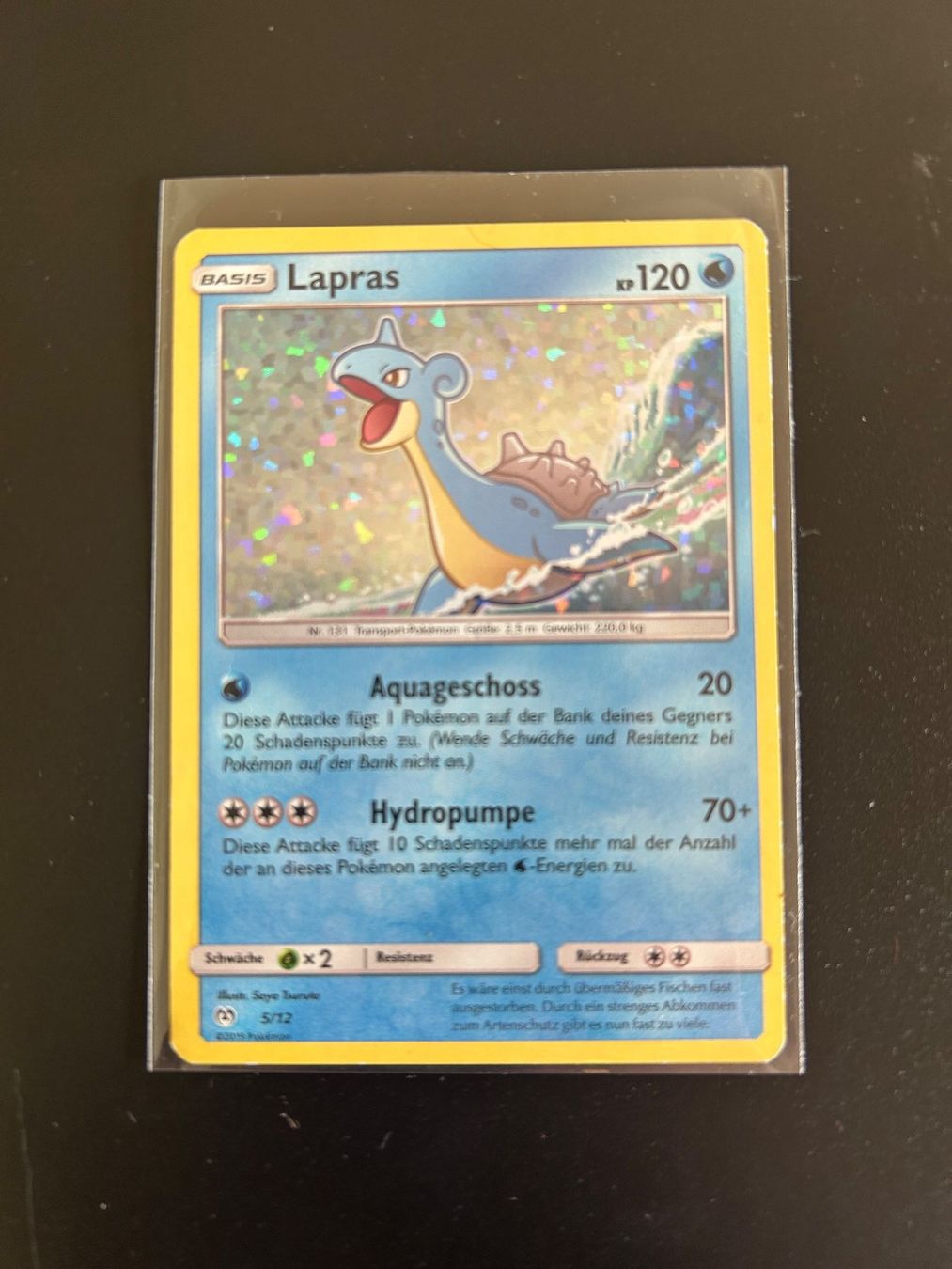 Pokémon Carte collezionabili: Lapras Holo Promo McDonald 2019 DE EX/GD – Usato da Vevey venduto da Meideprac