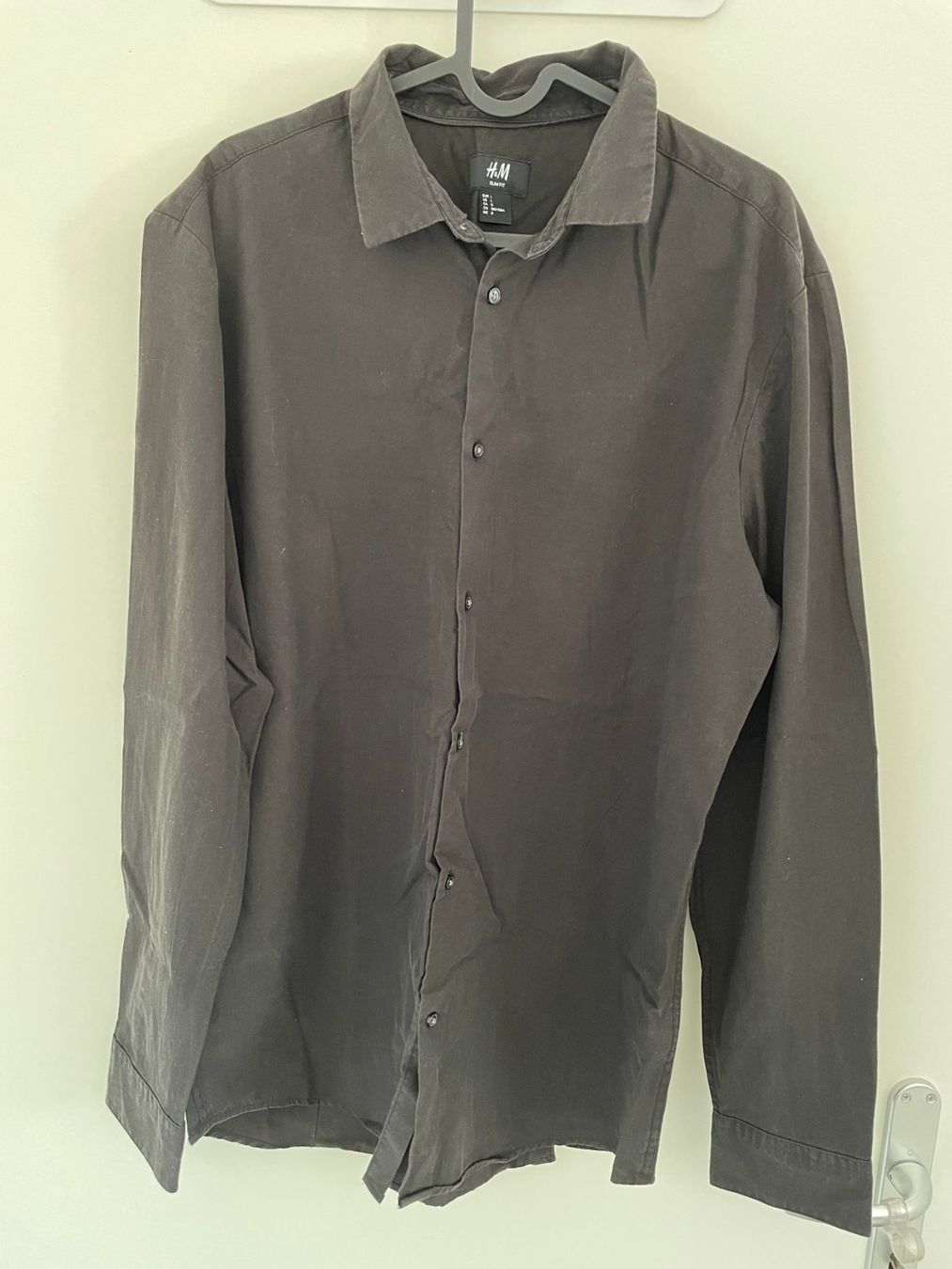 H&M Camicie: H&H - Elegant Black Shirt – Usato da Chiasso venduto da Er_Mon 4