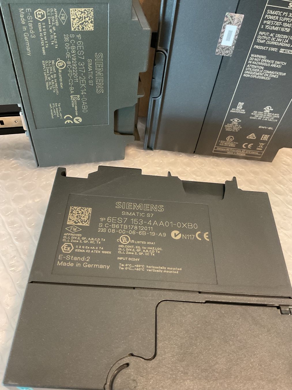 Siemens Componenti elettronici: Siemens Simatic SPS, Siemens FU, Danfoss FU, Selectron CPU – Usato da Dielsdorf venduto da ohmalesis 3