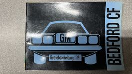 Betriebsanleitung Bedford CF (Deutsch)