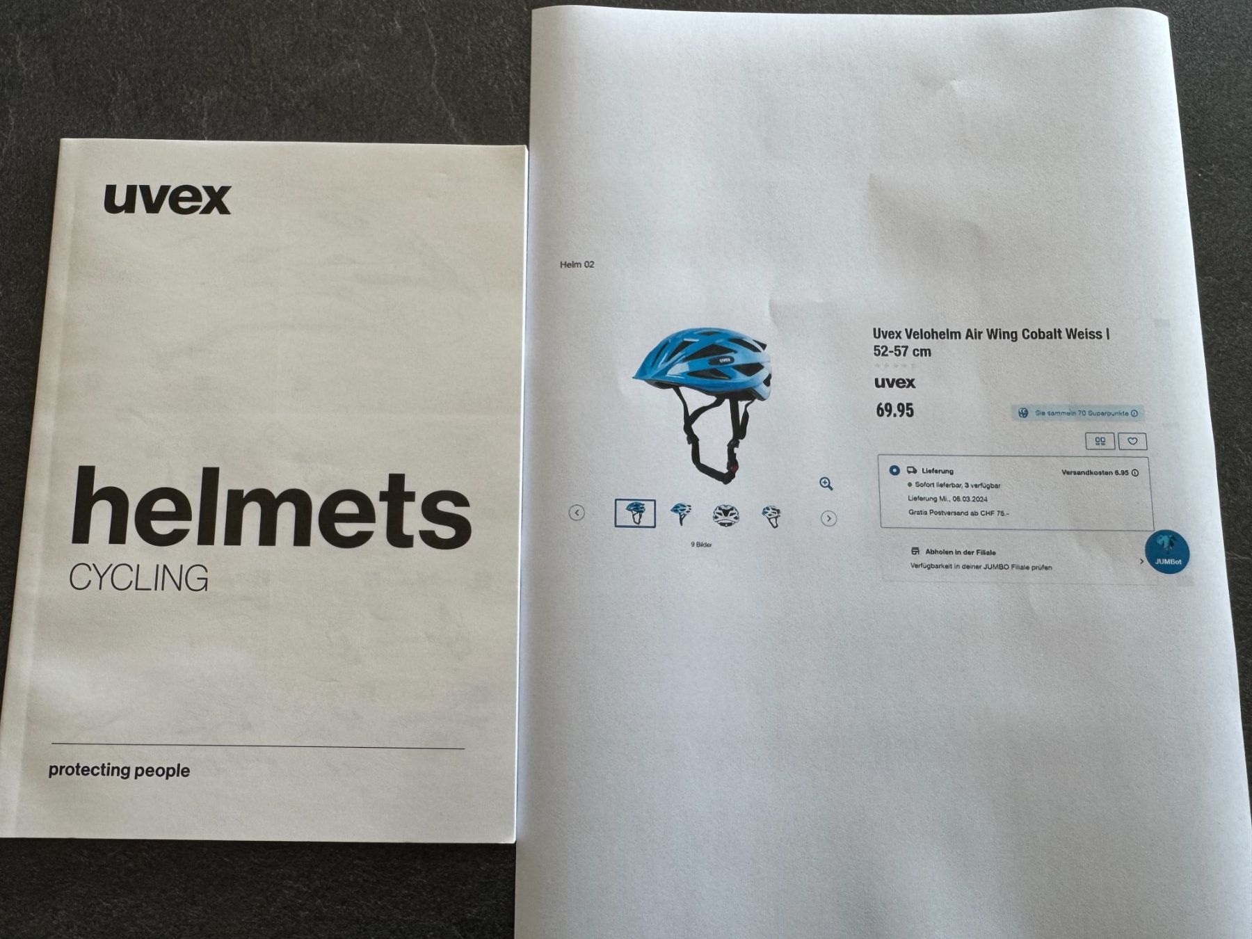 Uvex Caschi: Velo Helm uvex – Nuovo (secondo la descrizione) da Flums venduto da Hrroland 6