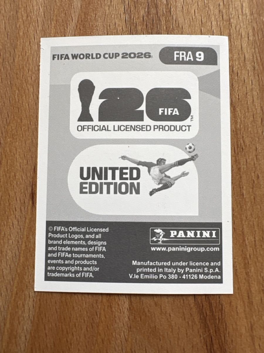 Panini Carte collezionabili: Panini Sticker FRA 9 – Nuovo (secondo la descrizione) da Hirschthal venduto da Heimo8 1