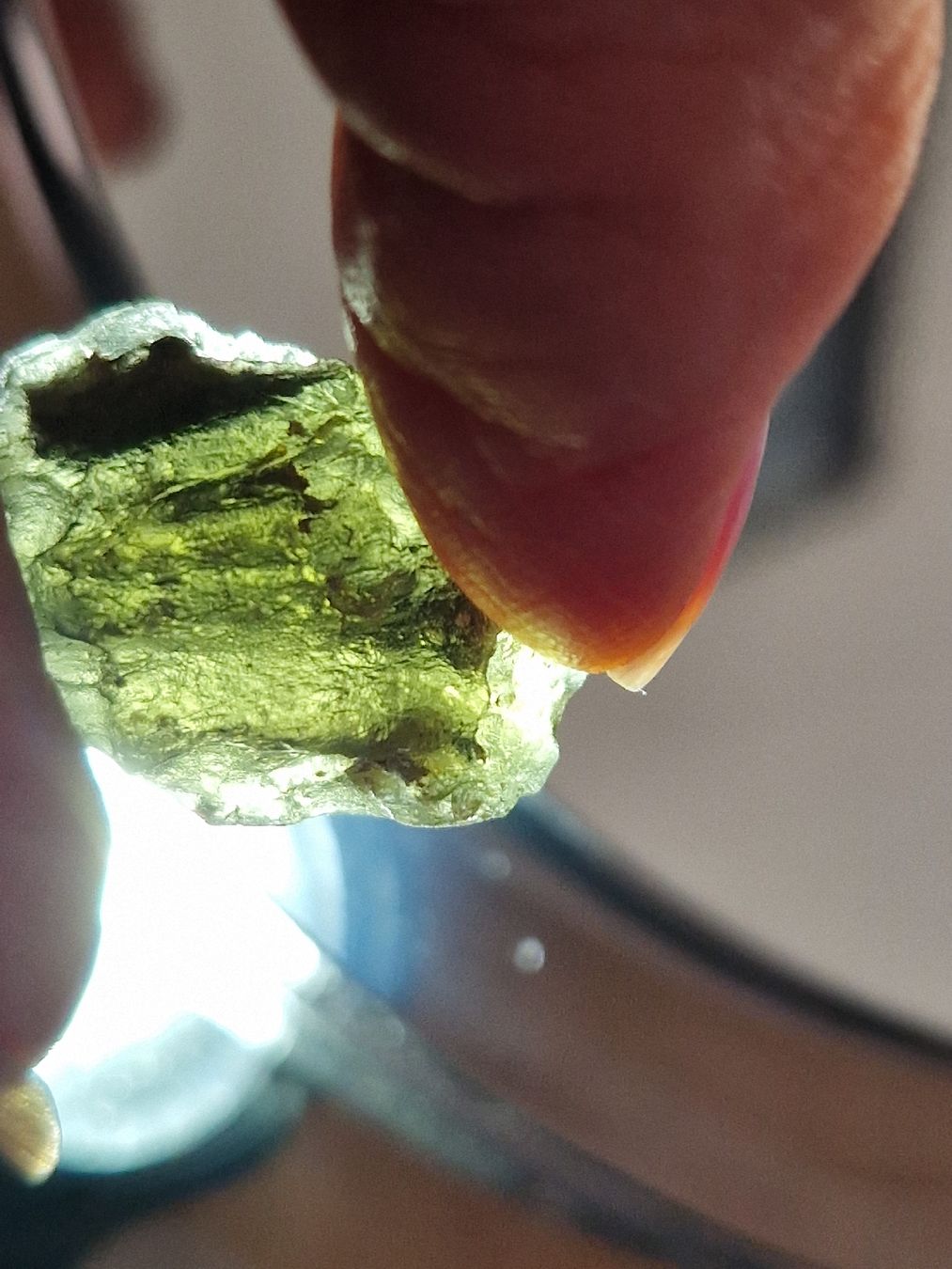Minéraux & Lithothérapie: MOLDAVITE VERITABLE – Neuf (Voir description) à SAXON par Mariposita1428 1
