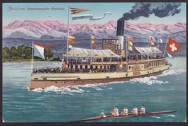 Zürichsee Salondampfer "Helvetia"