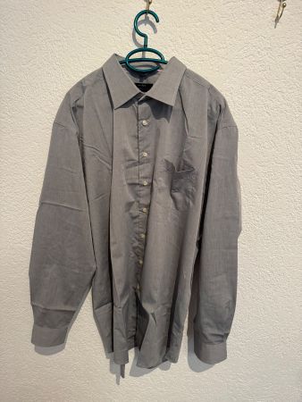 Sevensigns Herren Hemd Gr. XXL / 45 - 46 grau