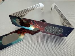 2 Sonnenfinsternis Brillen CE ISO Konform