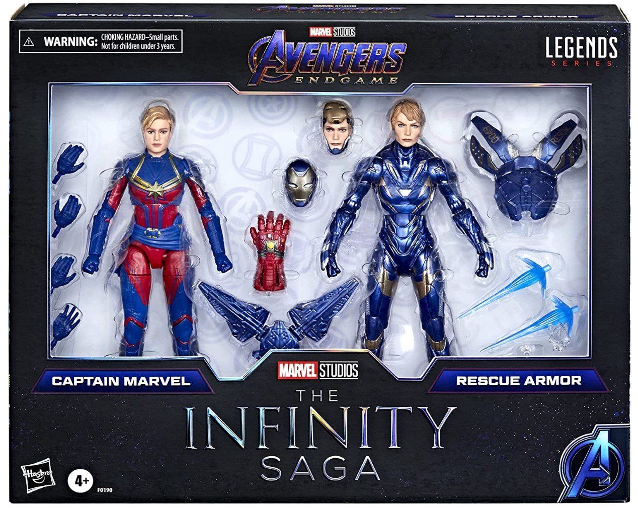 Marvel Statuette: Marvel Legends Series Captain Marvel und Rescue Armor – Nuovo e nell'imballaggio originale da Männedorf venduto da Molum 1