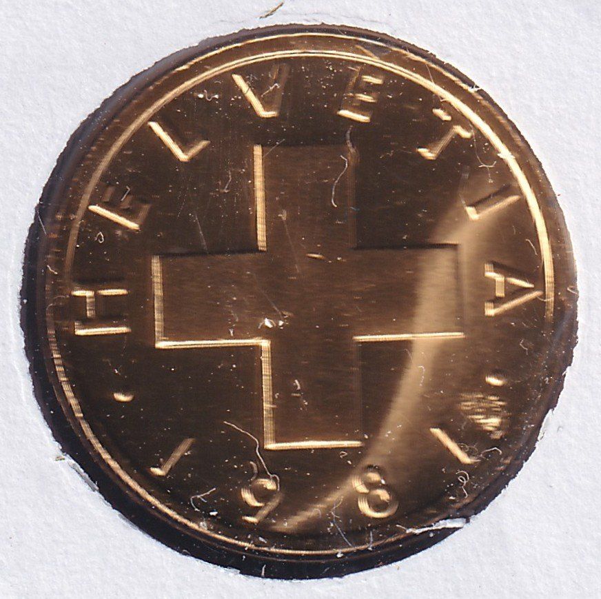 Tutti le monete: 2015, Numisbrief/Münzbrief "Glückskäfer" mit 1 Räppler. – Usato da Sursee venduto da Luzernerraute 3