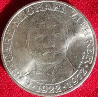 25 Schilling 1972 Carl Michael Ziehrer 1843 - 1922 Silber